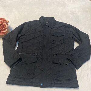 TUMI Size M TECH Black Puffer Jacket